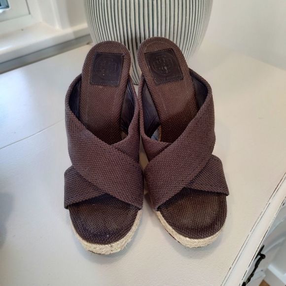 Tory Burch Kristen Espadrille Wedges - Picture 7 of 7